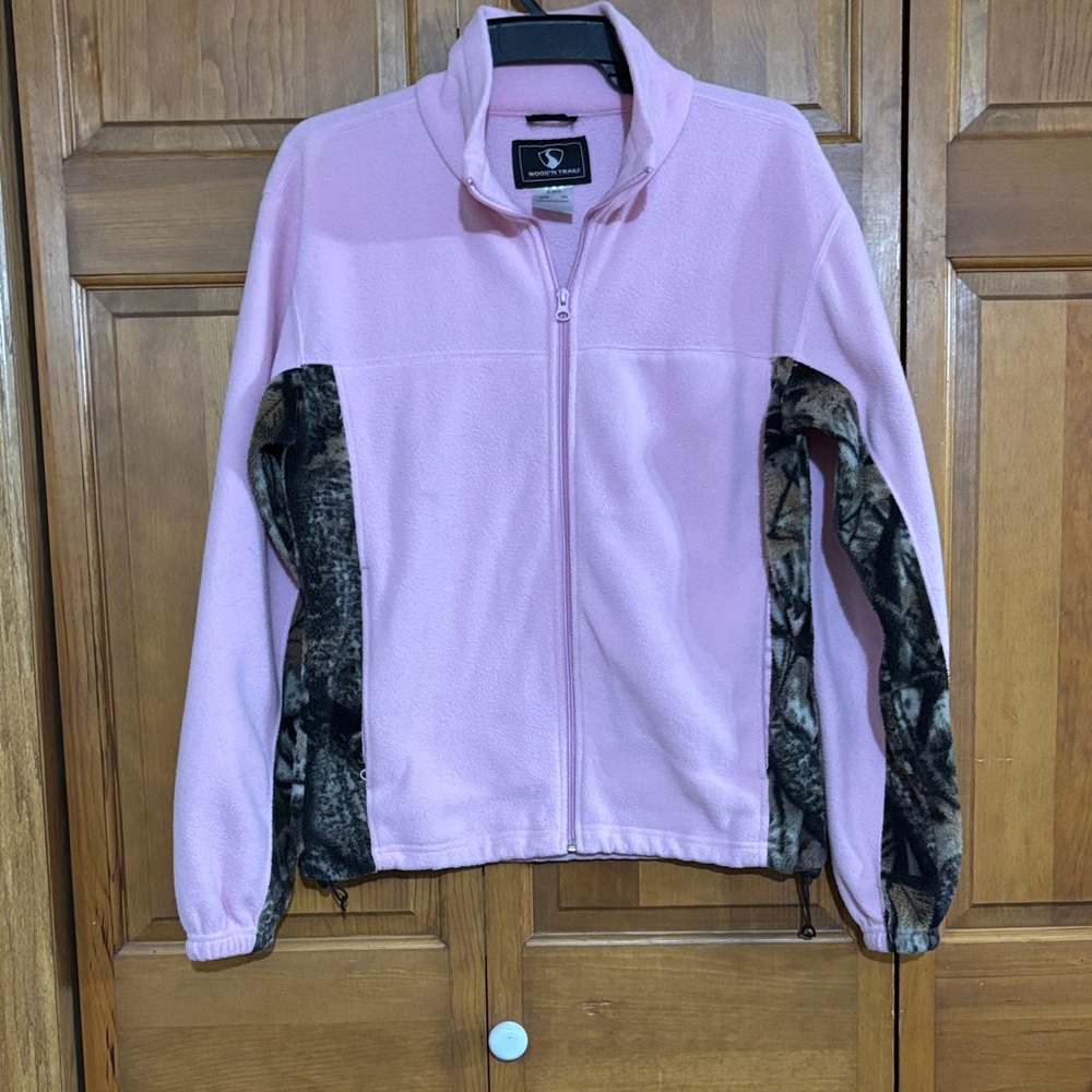 Wood N Trails Pink and Camouflage Fleece Jacket